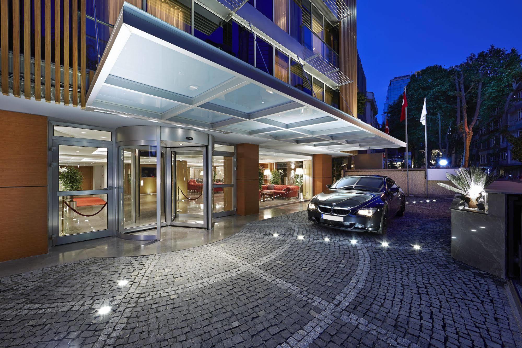 Milport Hotel Levent Estambul Exterior foto