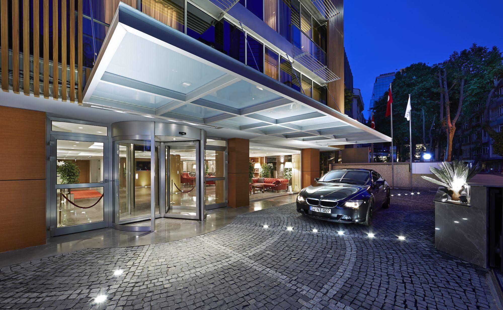 Milport Hotel Levent Estambul Exterior foto